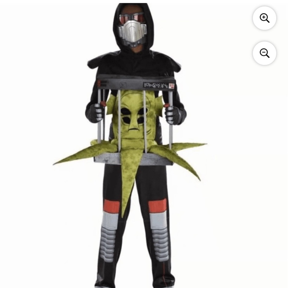 Alien Hunter Abduction Kids Costume #294 children standard 8-10